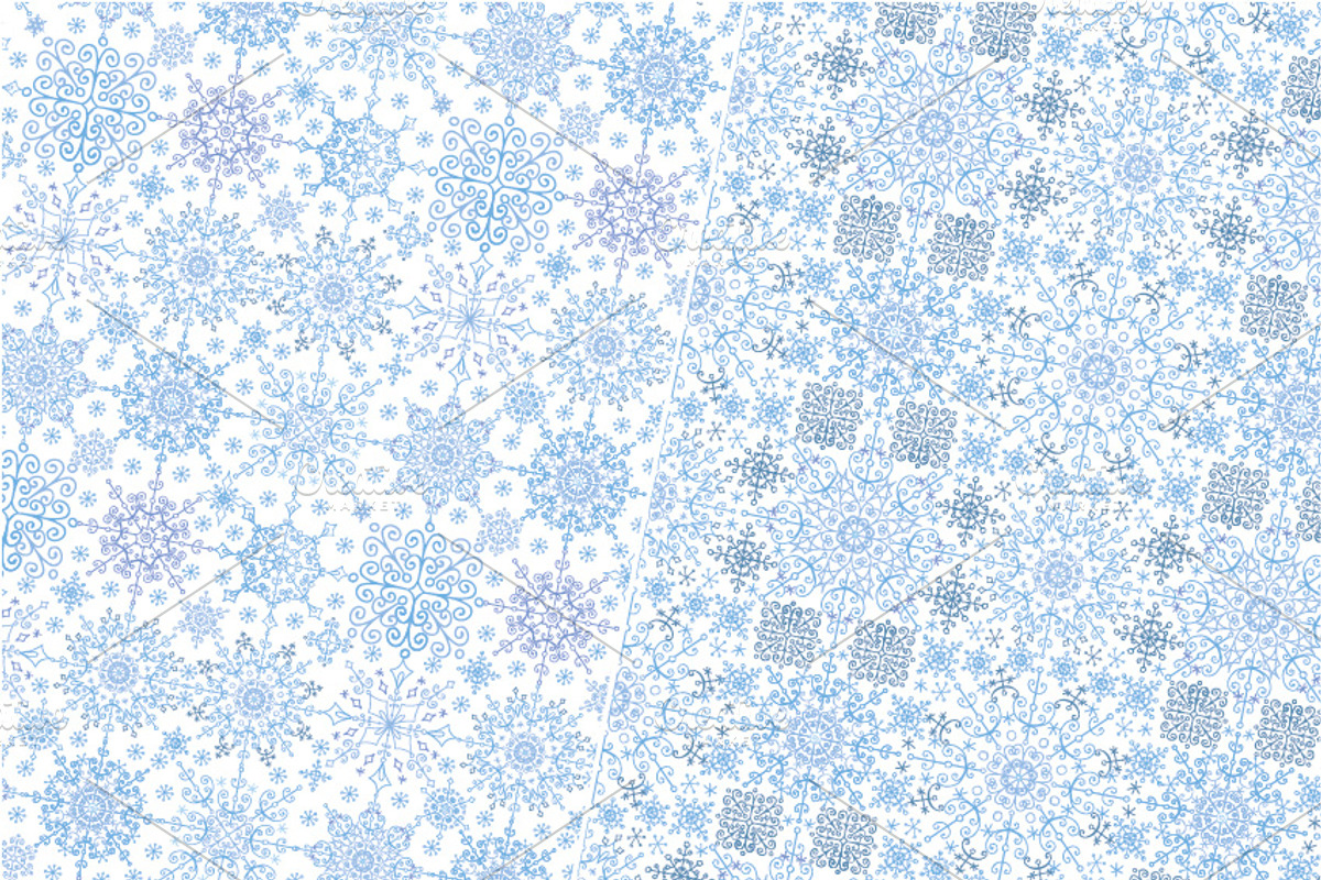 Snowflakes collection.Winter pattern, an Object Graphic by Tatianakost49 (Photo 4 of 5)