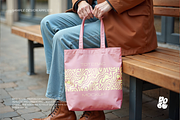 Totebag Street Mockup Set - Vol 1, a Merchandise Mockup by DOBE Studio (Thumbnail 3 of 5)