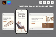 Lumera Social Media Template Pack, a Templates & Theme by Kida (Thumbnail 1 of 6)
