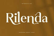 Rilenda Modern Serif Font, a Serif Font by Storytype Studio (Thumbnail 1 of 13)