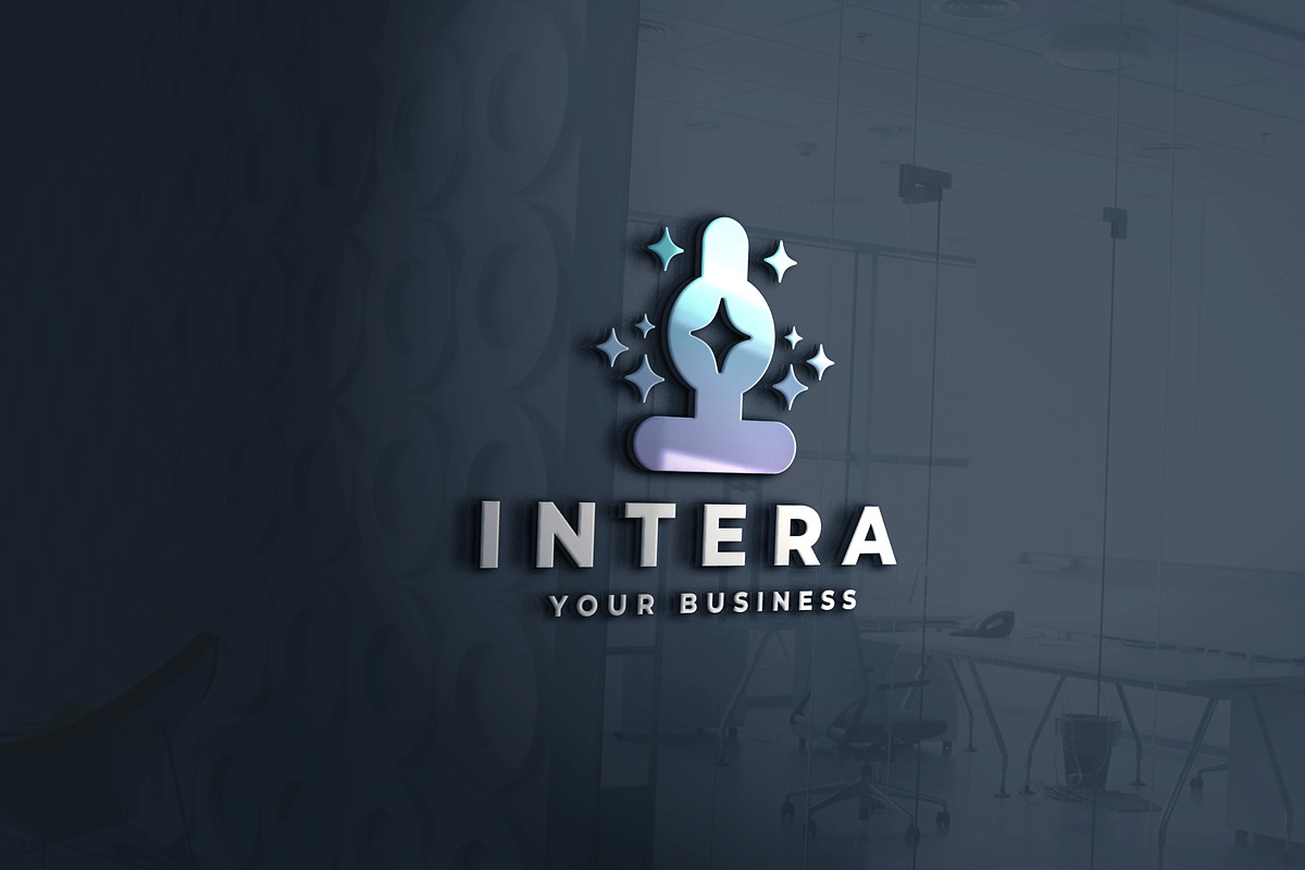 Intera Genie Lamp Sparkle Logo, a Branding & Logo Template by Design_Planet (Photo 2 of 3)