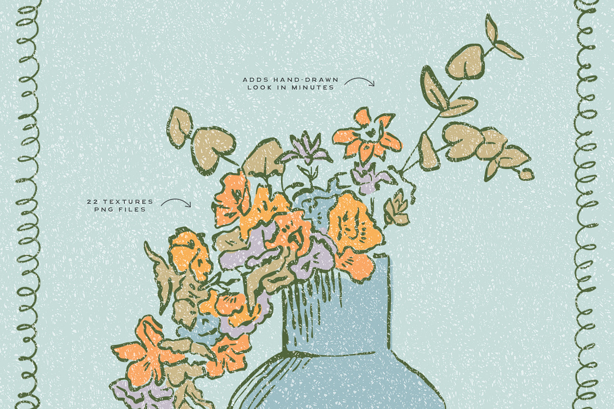 Texture Overlays Vol. 3—Drawn, a Texture Graphic by Basia Stryjecka (Photo 7 of 14)