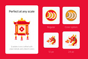 120 Chinese New Year Icons Bundle, an Emoji Icon by Brickclay (Thumbnail 7 of 11)