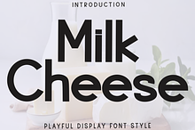 Milk Cheese