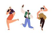 People in headphones dancing set, a Person Illustration by Good Studio (Thumbnail 2 of 4)