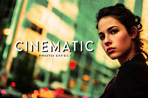 Cinematic Photo Effect, a Layer Style Add-On by studiogstock