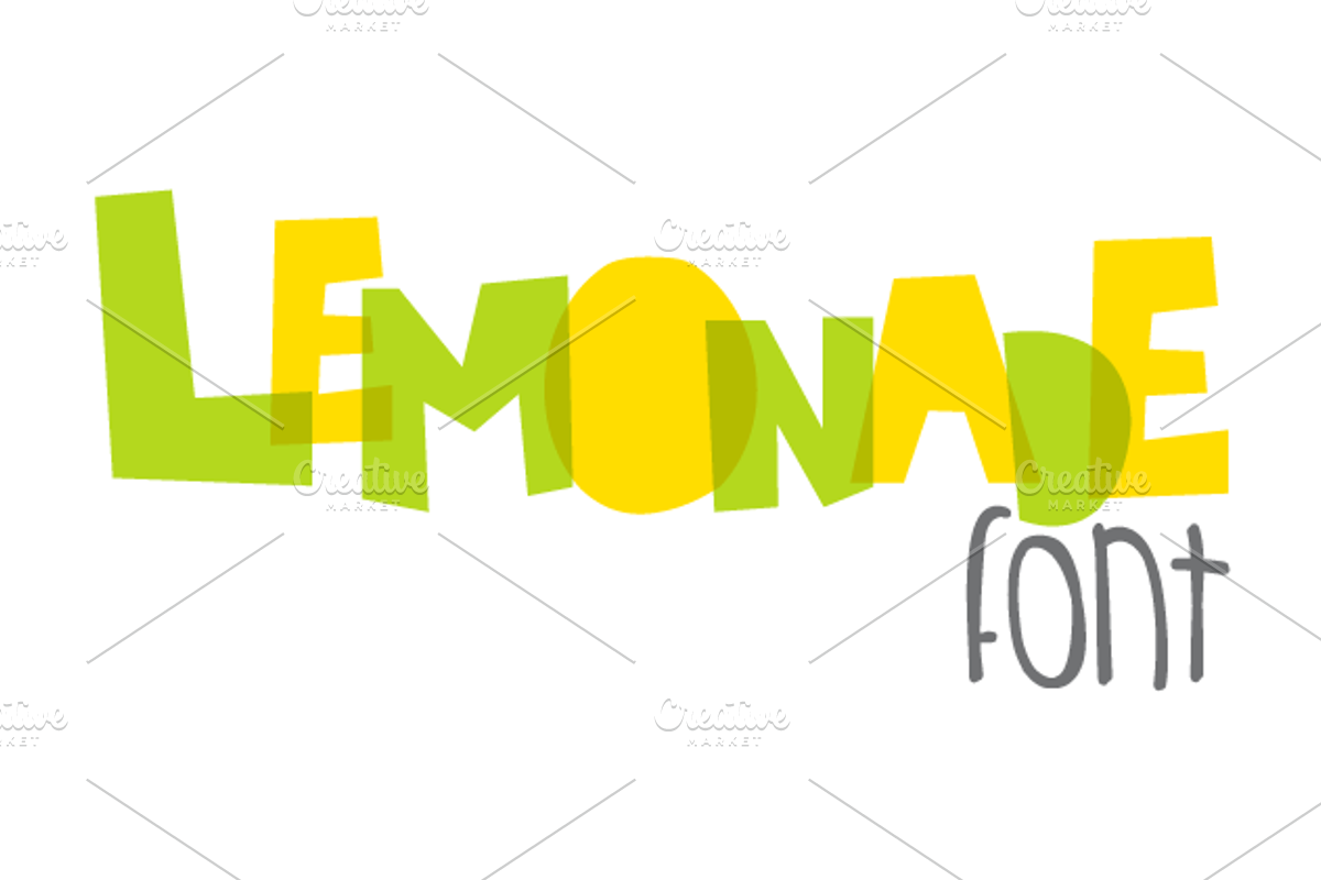 Lemonade Font