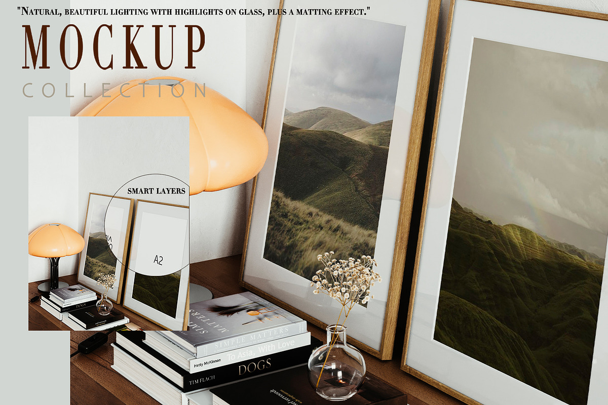 Stockholm Room & MockUp Frame Bundle, a Household Mockup by LAMIA DESIGN (Photo 12 of 14)