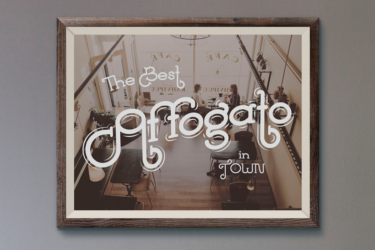 Tagliatelle Font preview 6