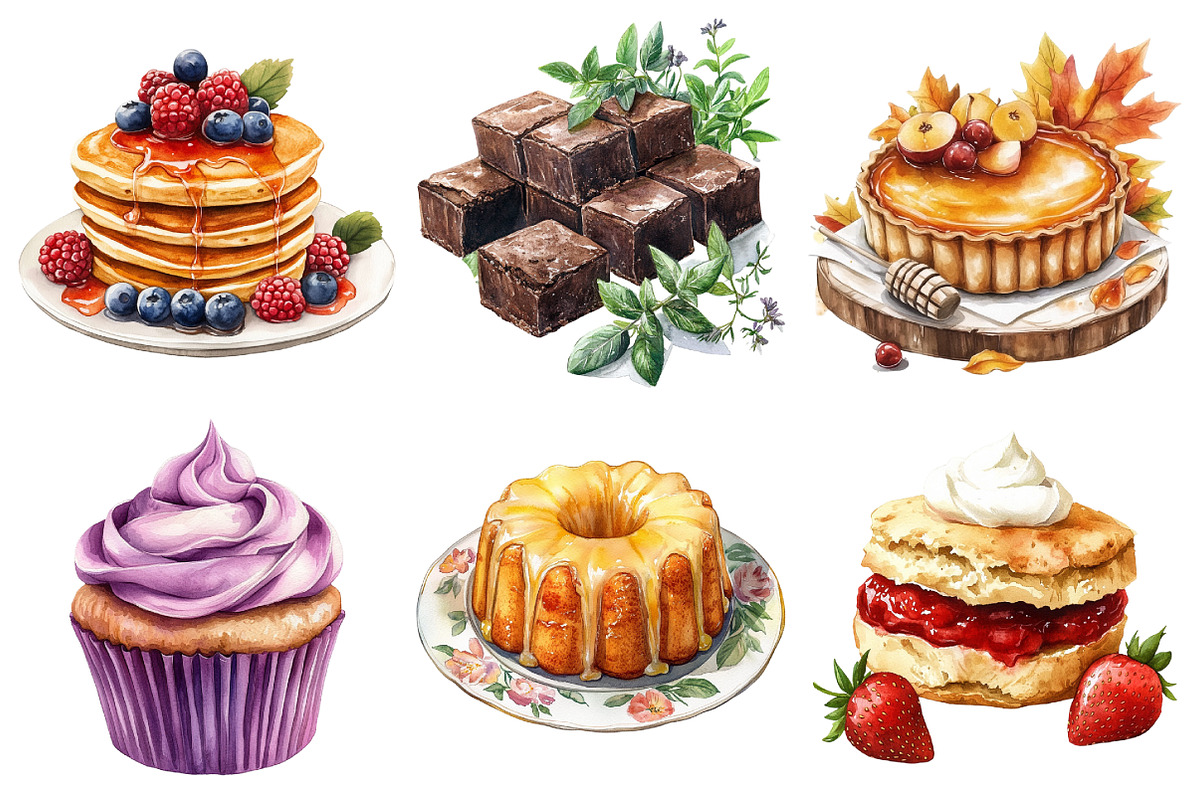 Cottagecore Sweet Dessert Sublimatio, an Illustration by Daily.Designs (Photo 4 of 5)