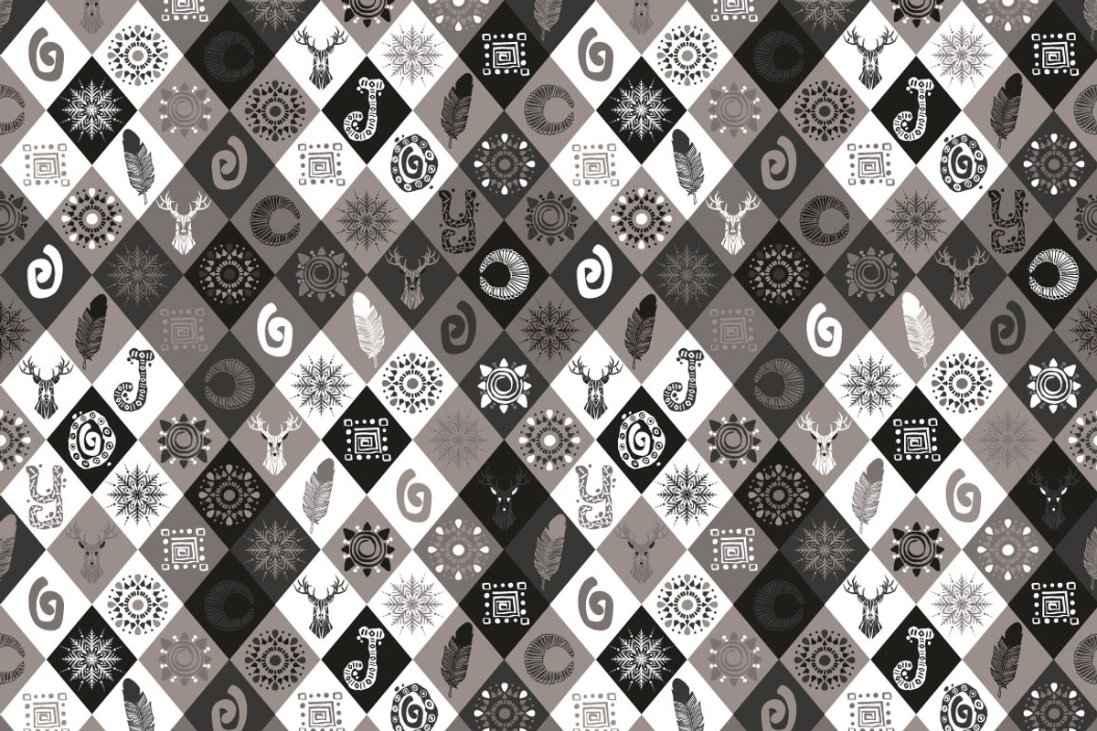 Set of Christmas patterns + bonus, a Pattern Graphic by Dasha_D (Photo 3 of 5)