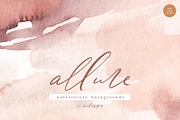 Allure Watercolour Art Backgrounds, a Texture Graphic by eclosque (Thumbnail 13 of 14)