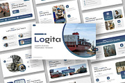 Logistics Keynote Templates, a Presentation Template by Fit-tee (Thumbnail 1 of 10)