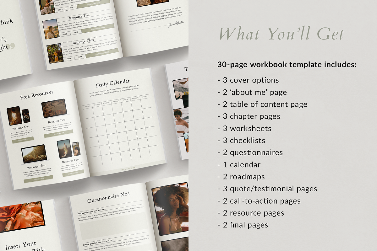 Course Creator Workbook | Canva, a Magazine Template by Ralony (Photo 2 of 12)