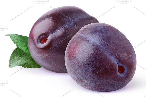 Two Blue Plums