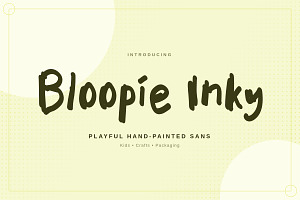 Bloopie Inky – Playful Hand-Painted