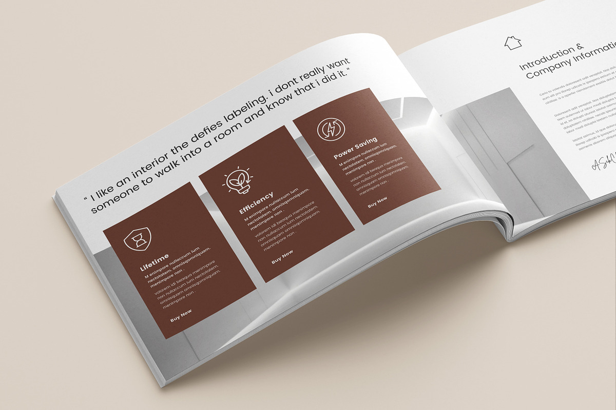 Product Catalog Template, Brochure preview 5