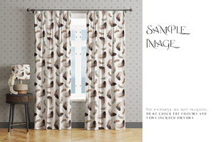 Curtains & Lampshade Mockups