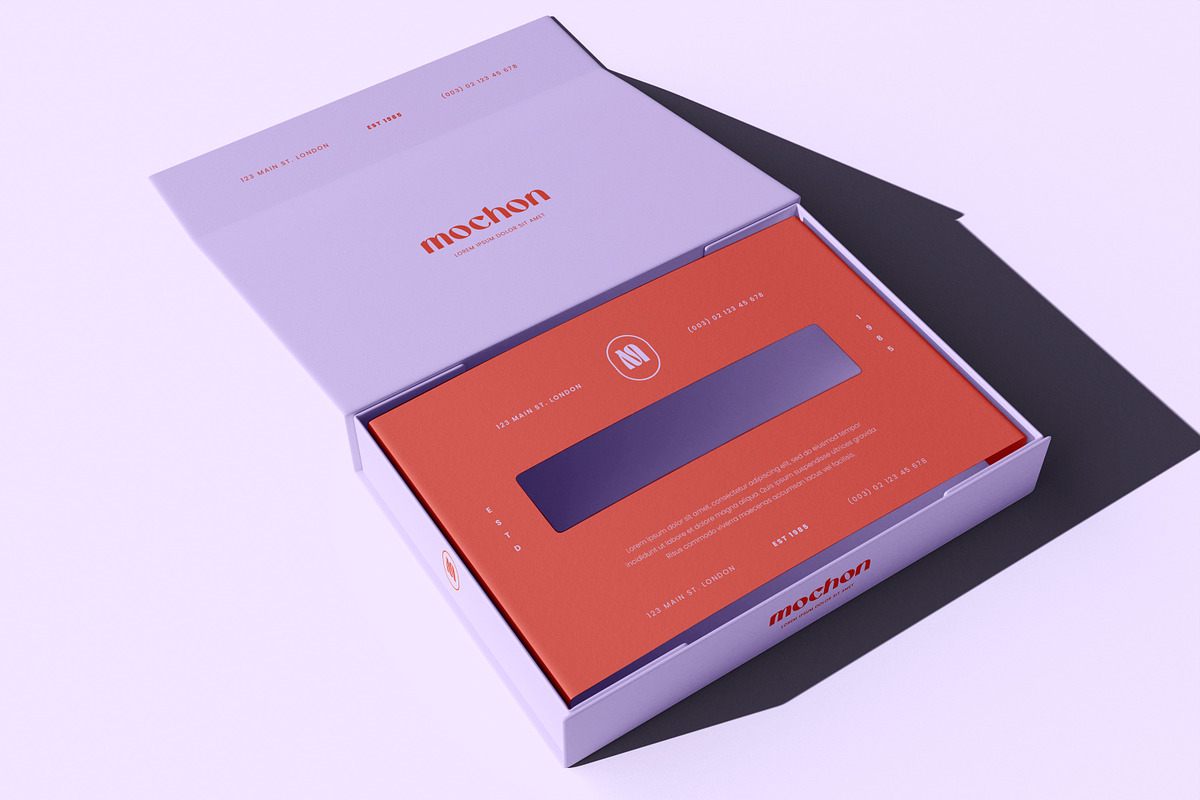 Sunlight magnetic product box mockup, a Packaging Mockup by Catkie - Digital Art (Photo 4 of 8)