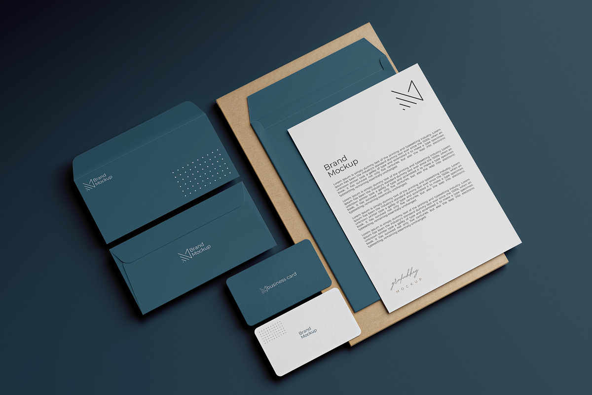 Branding / Stationery Mockups, a Product Mockup by graphic_keY (Photo 3 of 4)