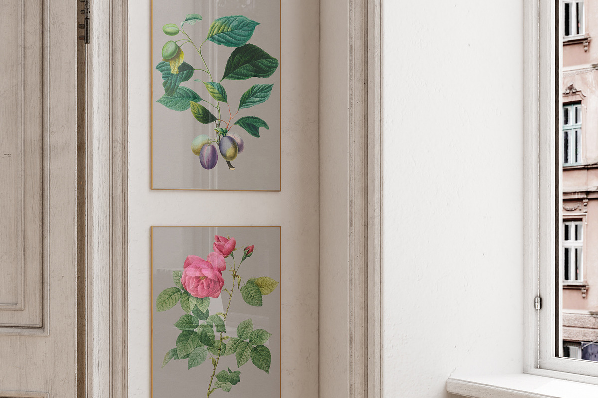 VINTAGE FLOWERS Vol.2 Watercolor Png, an Object Graphic by Oksana Trygub (Photo 9 of 9)