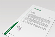 Letterhead, a Stationery Template by artisanHR (Thumbnail 6 of 6)