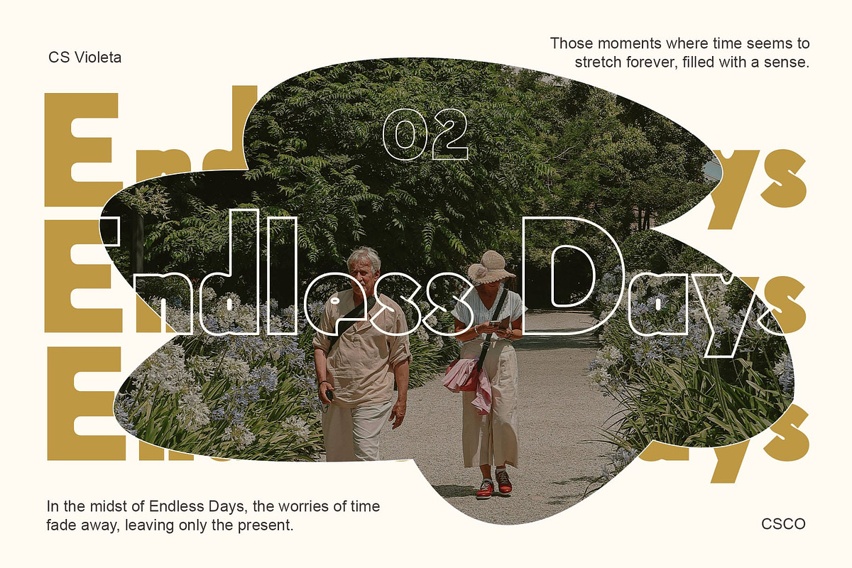 CS Violeta 3D, a Sans Serif Font by Craft Supply Co. (Photo 6 of 8)