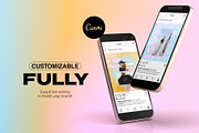 Instagram Social Media CANVA Pastel, a Social Media Template by Vermeulen Design Studio (Thumbnail 3 of 6)
