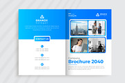Modern Annual Report Template, a Brochure Template by pixelcreatx (Thumbnail 2 of 6)