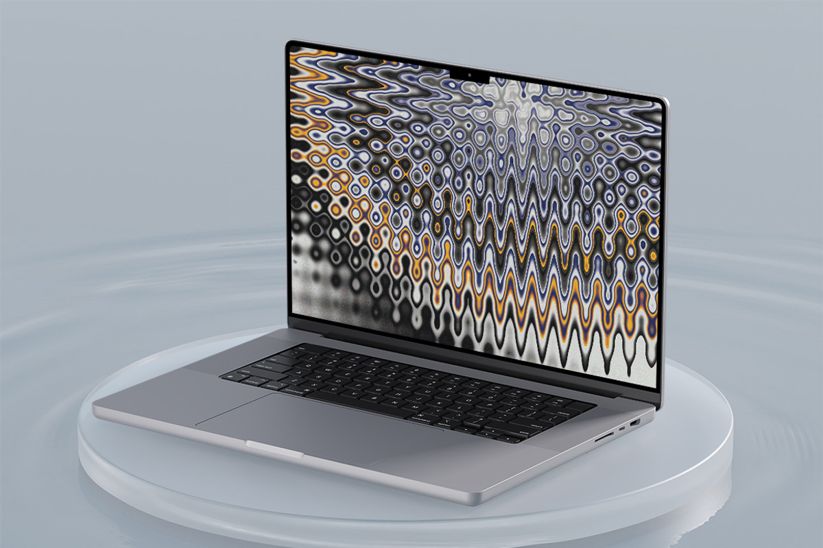 Keymine Wave Gradient Background, a Background Graphic by Eltypesstudio (Photo 9 of 12)