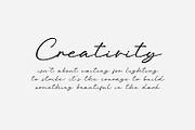 Findtime - A Modern Script, a Script Font by khurasan (Thumbnail 3 of 7)