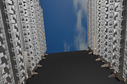 Modern Architectural Building View –, an Architecture 3D Model by Temer (Thumbnail 1 of 3)
