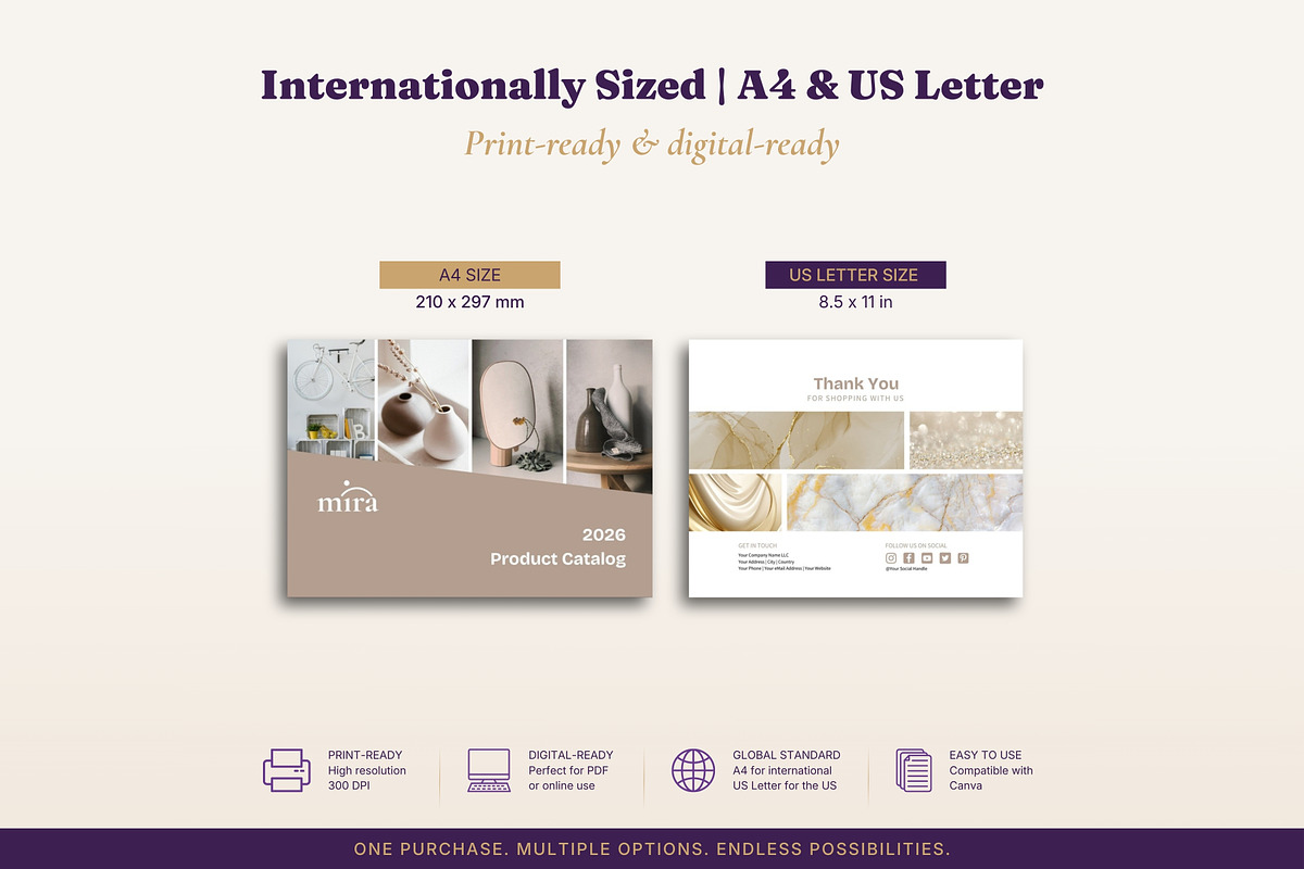 Landscape Product Catalog Line Sheet, a Magazine Template by B2 Studio (Photo 13 of 18)
