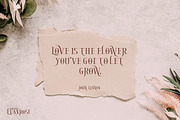 Elanrose, a Serif Font by kerismaker (Thumbnail 9 of 12)