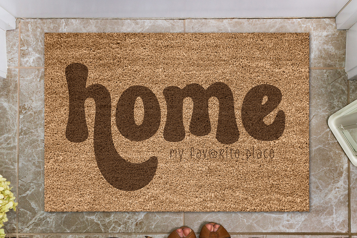 Chunky Summer - Groovy Retro Font, a Handwritten Font by Airotype (Photo 6 of 12)
