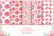 Magnolia Dream - Watercolor, an Illustration by TanataDesign (Thumbnail 4 of 7)