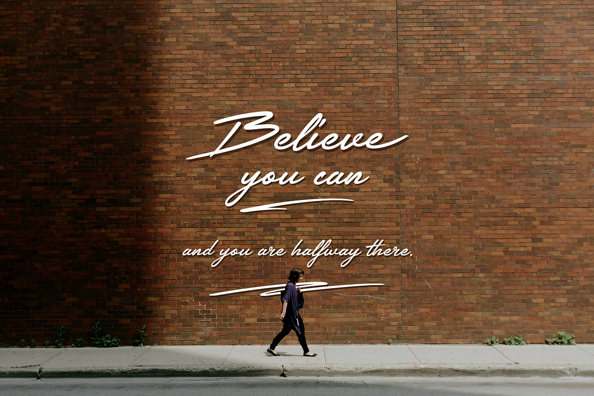 City Handwritten Font, a Script Font by sunnytudu (Photo 4 of 6)