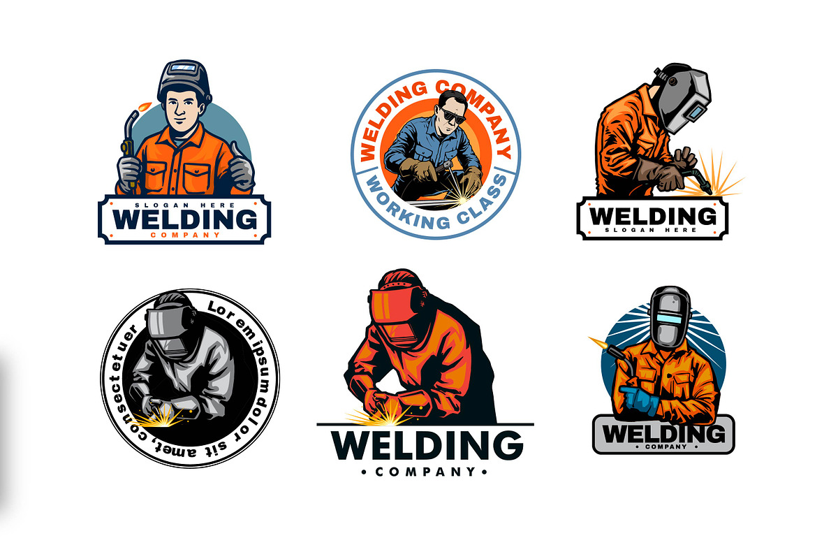 9 LOGO AND BADGE WELDER, a Work Illustration by grindstudio (Photo 2 of 4)