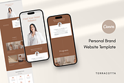 Mindset Coach Digital Business Card, a Landing Page Template by batang (Thumbnail 1 of 5)