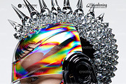 Cyber Crystal Poster Template, a Poster Template by creatsy5 (Thumbnail 3 of 4)