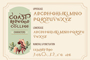 Coast Redwood, a Blackletter Font by Lunabi (Thumbnail 4 of 8)