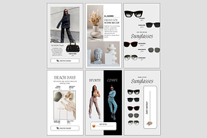 Fashion Social Stories - Canva