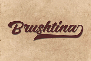 Brushtina Brush Font