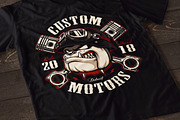 Bulldog Biker, an Illustration by Harry Kasyanov (Thumbnail 2 of 4)