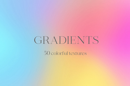 Colorful gradient textures