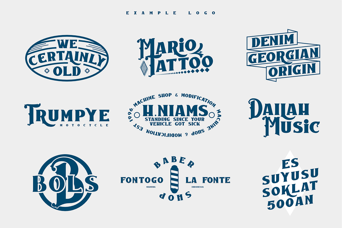 Caravan - Display Font preview 7