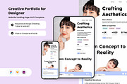 Merry Sanya - Portfolio Landing Page, a Landing Page Template by twinstd (Thumbnail 1 of 5)