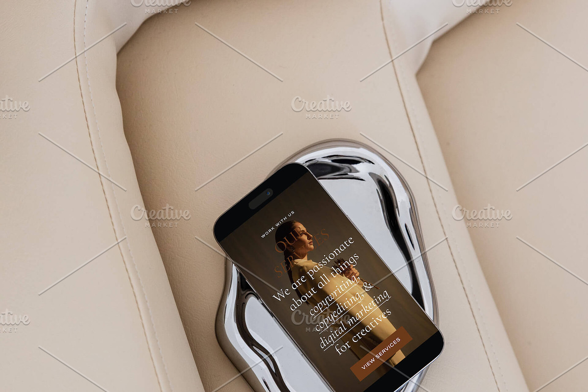 Onyx Squarespace Website Template, a Squarespace Template by The Humanista Co. (Photo 6 of 19)