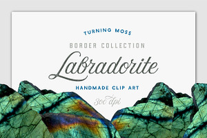 Gemstone Borders - Labradorite