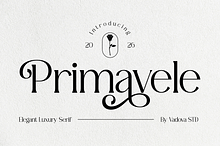Primavele Elegant Luxury Serif Font